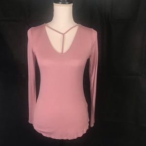 Glitz Long Sleeve Knit Top